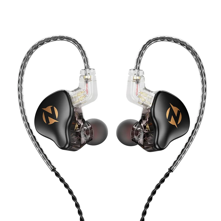 QKZ AK9 PRO In Ear Wired Earphones Hifi Sound Dynamic Driver With Mic Inline Control Lightweight Resin For Music Gaming Sports