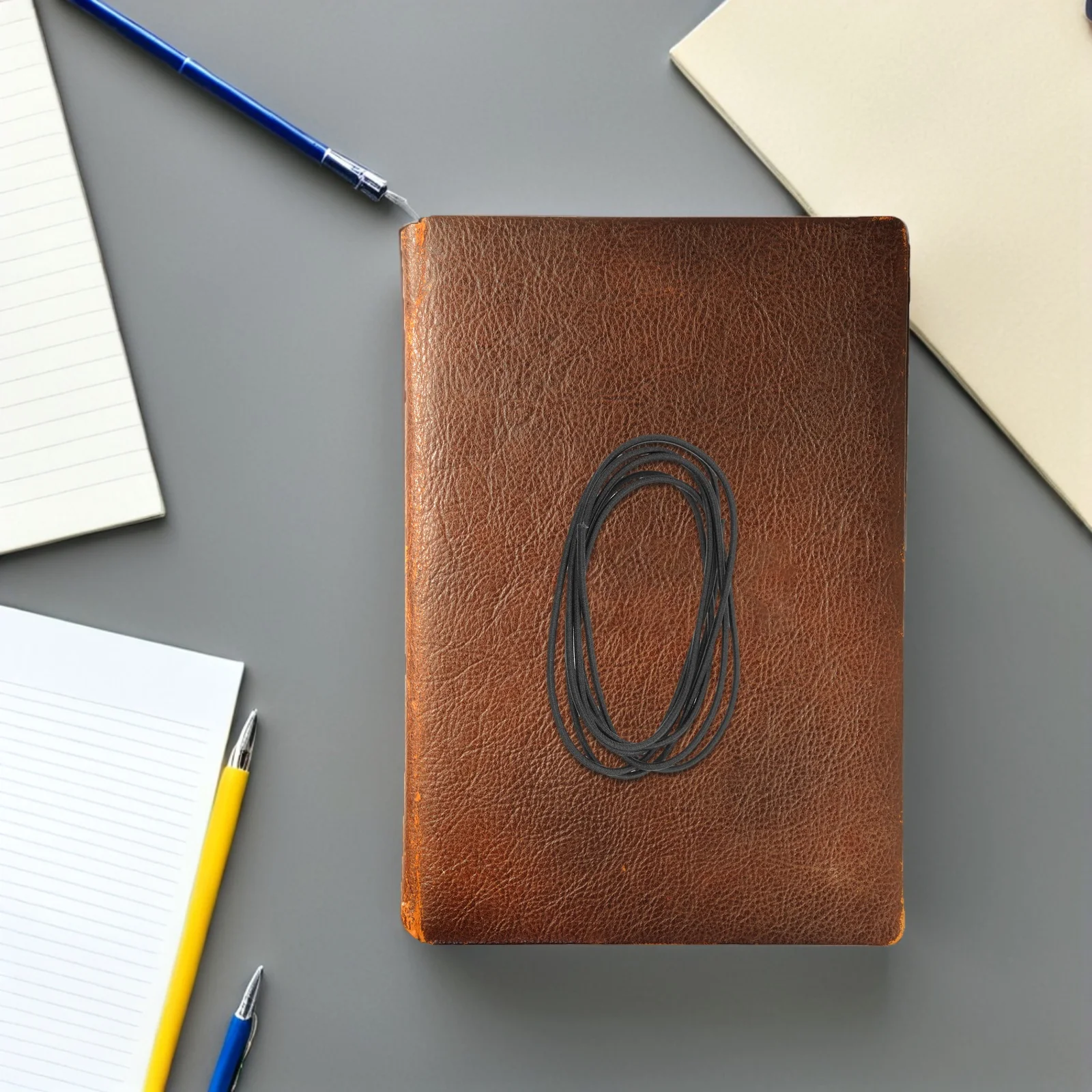 

15Pcs Notebook Elastic Bands Nylon Rope Stretch Strings 1.5mm 3.28ft Journal Closure Straps Travel Planner Elastic Cord