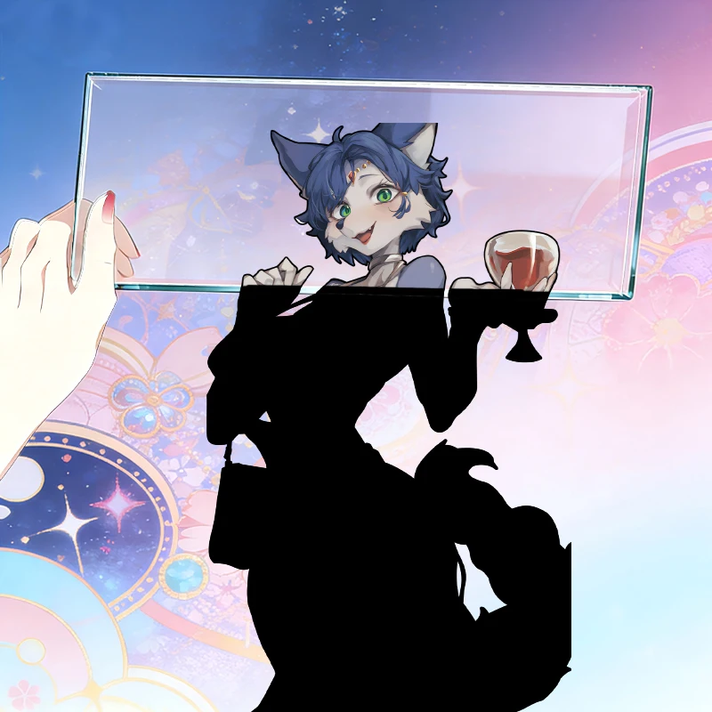 

EARLFAMILY 13cm X 8cm Krystal Big Fashionable Furry Stickers NSFW Fox Furry Female Original Car Accessories Sunscreen Decal