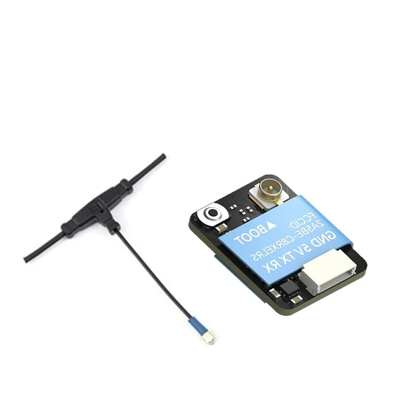 AS96-ELRS 868/900Mhz Nano RX Receiver Open Source With 40Mm Antenna For RC FPV Racing Drone