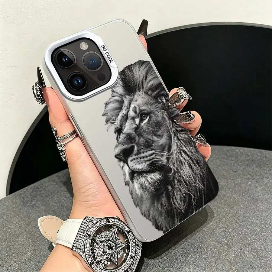 Thick Mane Lion Case for iPhone 17 Pro Max 17e 13 Pro Air 11 15 Plus XR 12 14 16 Back Phone Cover view 5