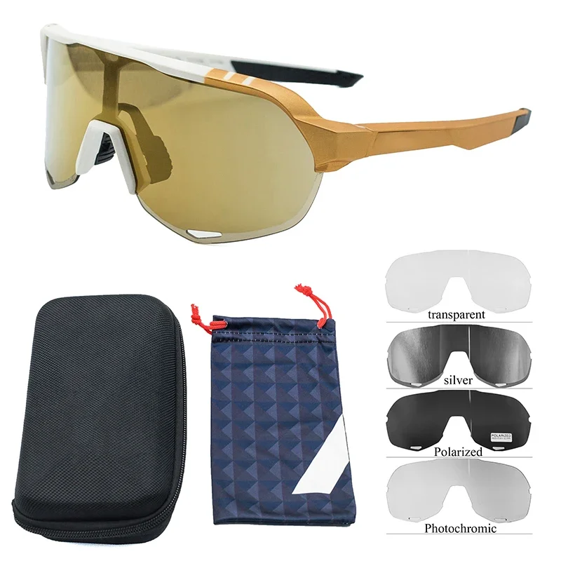 Peter-Gafas de sol para deportes al aire libre para hombre y mujer, lentes de sol deportivas para bicicleta de carretera y de montaña