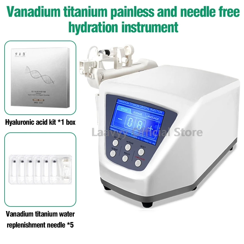 

Needle Free Water Light Instrument Home Use Microcrystalline Non-Invasive Import Beauty Equipment Skin Whitening And Hydrating