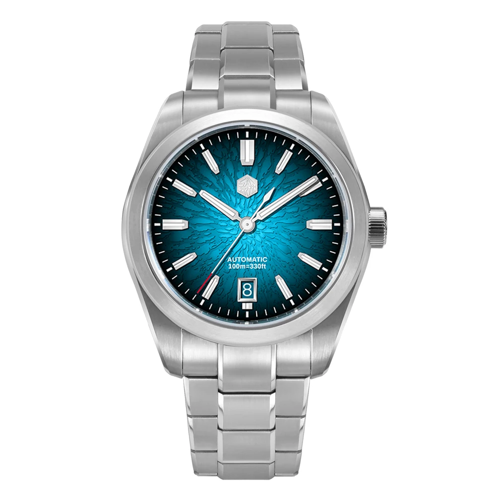 San Martin 36/39/42mm SN0144 JianZhan Gada horloge Miyota 9015 origineel ontwerp Chinese stijl herenhorloge automatisch mechanisch horloge - afbeelding 2