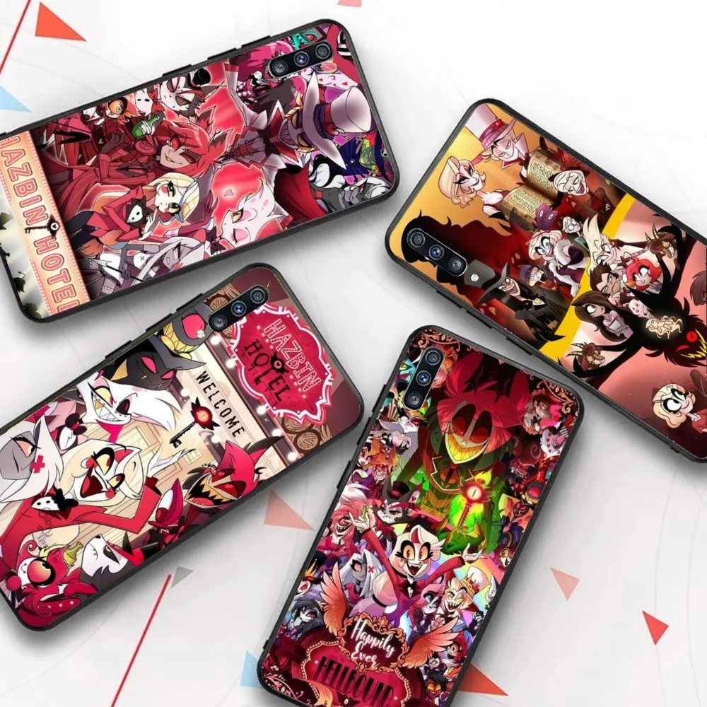 H-Hazbin Cartoon Hotel Phone Case For Samsung A 10 11 12 13 20 21 22 30 31 32 40 51 52 53 70 71 72 73 91 13 shell