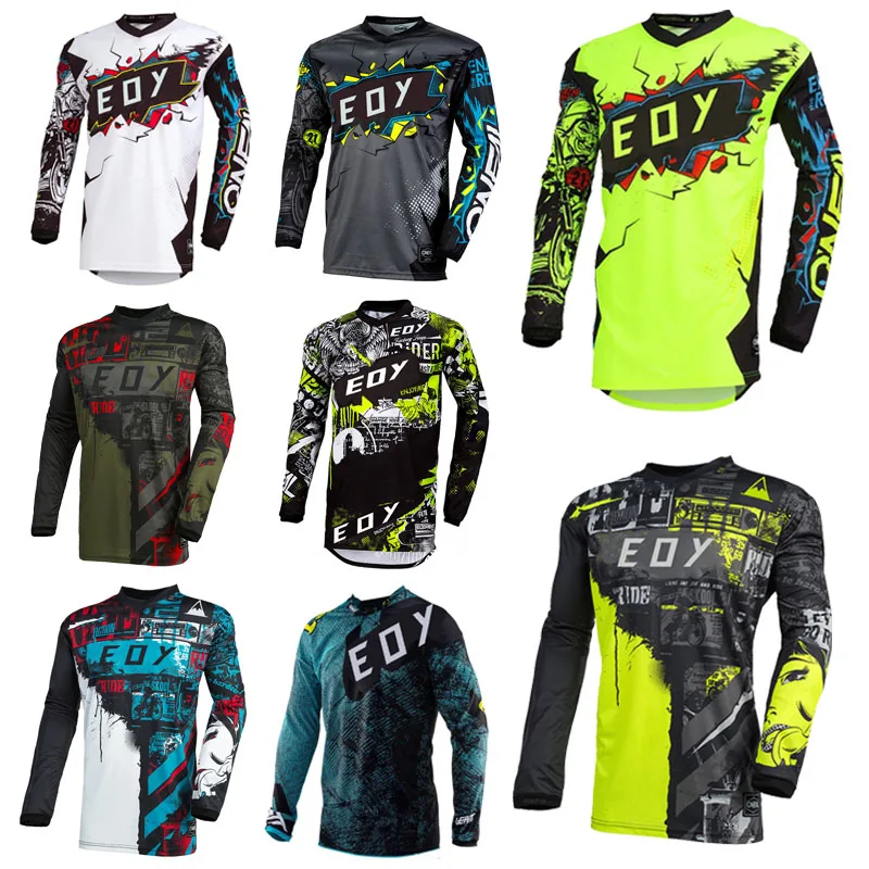 Motocross Bike jersey Racing Bike Enduro Motorcycle Moto DH Mountain Bike MTB Downhill BMX T-shirt Motorcycle Jersey XS-4XL