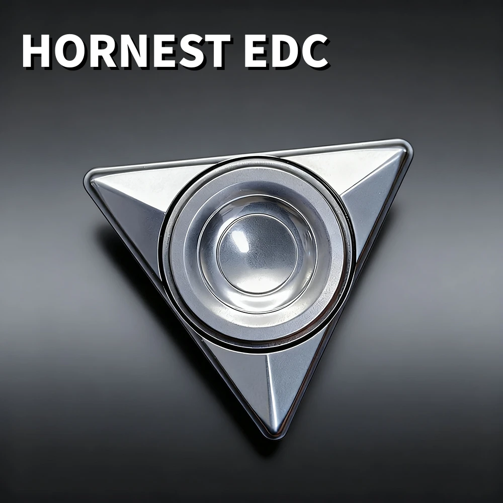 HORNEST EDC Trójstronny Spinner Antystresowy z Trzema Ostrzami, Oryginalny Design