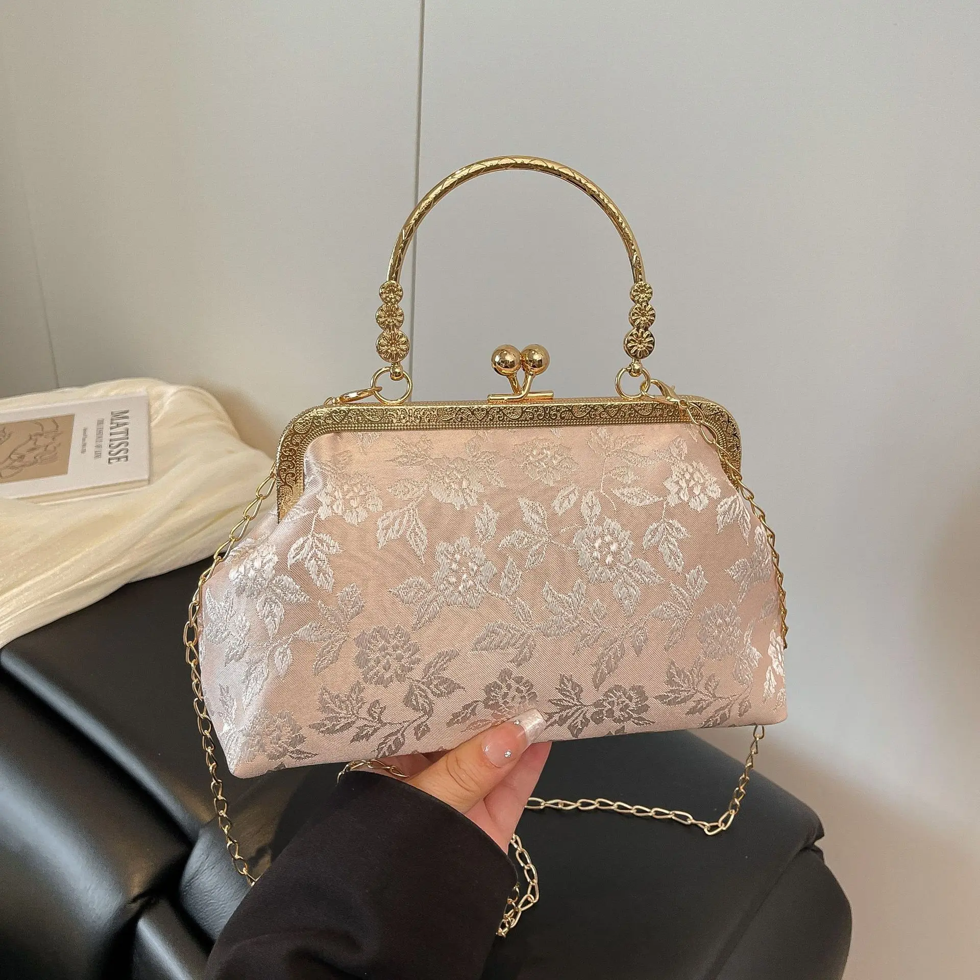 Embroidery Frame - Clasp Frame Embroidery Chinese Style Handbag