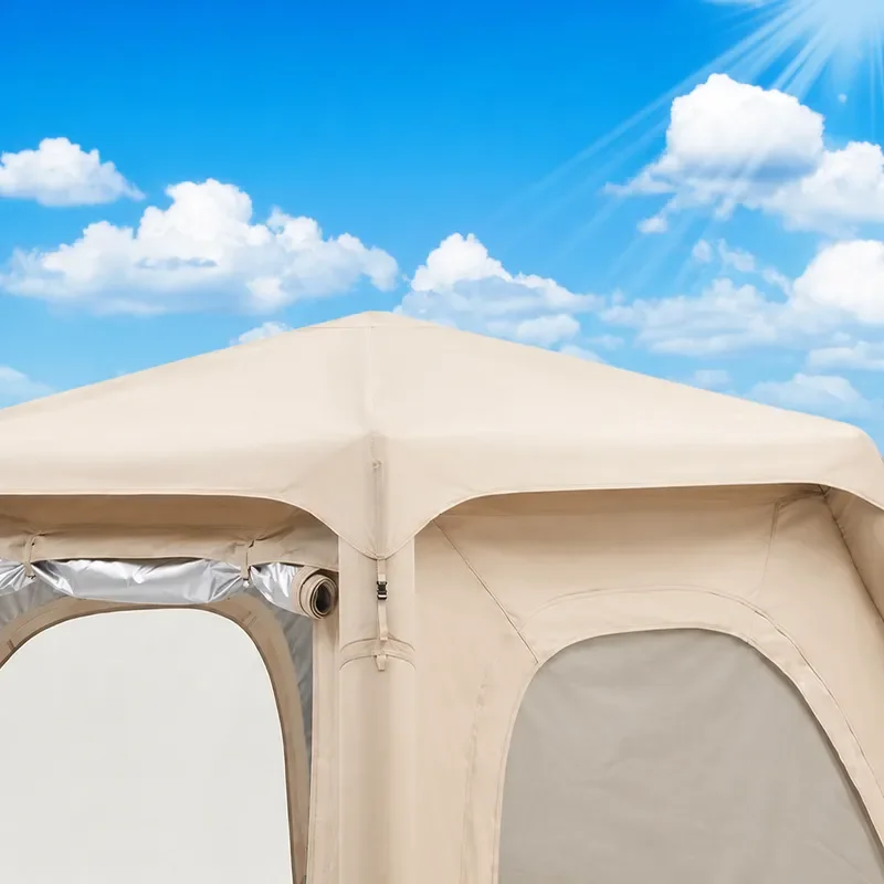 Inflatable Tent Outdoor Portable 5.3m2 Automatic Quick Opening Sun Protection Camping Tourism Outing Equipment