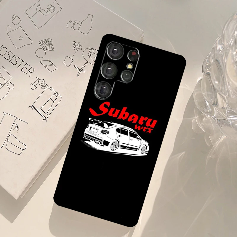 WRX Racing Car Cover For Samsung Galaxy S20 FE S21 S22 Ultra Note 20 Note 10 S8 S9 S10 Plus Phone Case