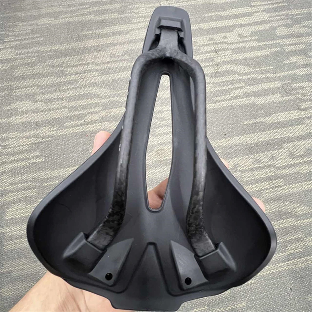 Carbon 3D Gedruckt Fahrrad Sattel Ultraleicht Mtb Road Racing 156G Ergonomische Stoßfest Radfahren Sitz Komfort Fahrrad Zubehör – Detail 12