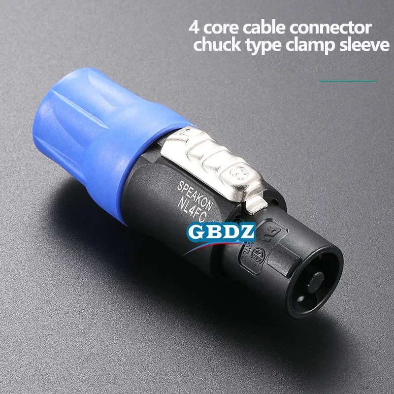 

Neutrik 4 Pole SpeakON Locking Coupler NL4MMX Quick Lock Cable Connectors Change Male to Male Gender Changer Speaker Joiner