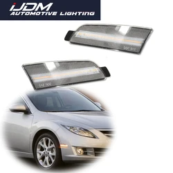 For Mazda 6 2009 2010 2011 2012 2013 Amber / White LED Car Front Fender Side Marker Parking/Driving Lights Turn Signal Lights