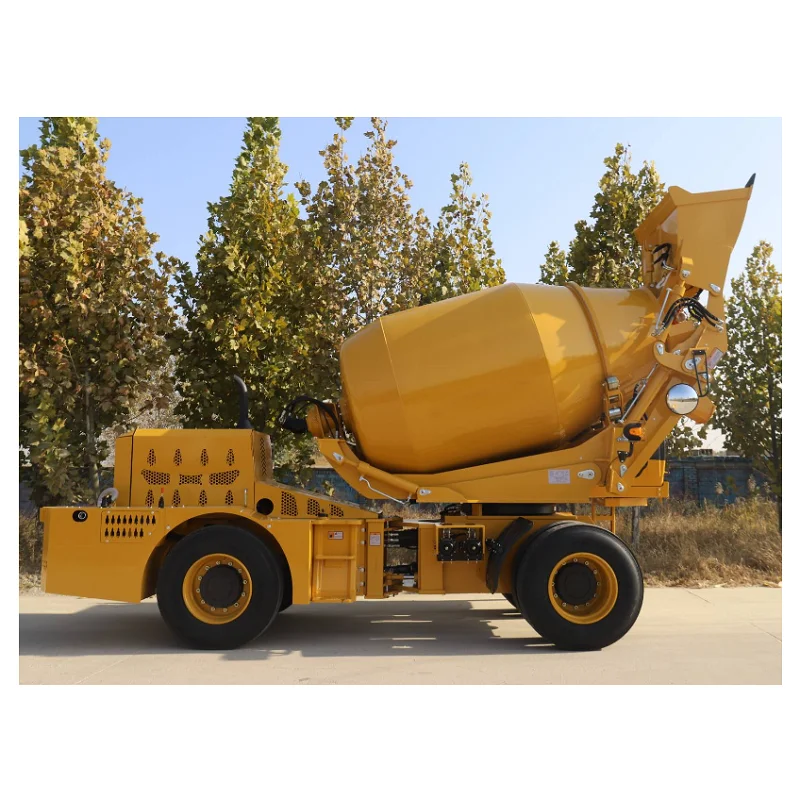 Mobile Concrete Mixer YG4000S 4cbm Self Loading Concrete Mixer Price
