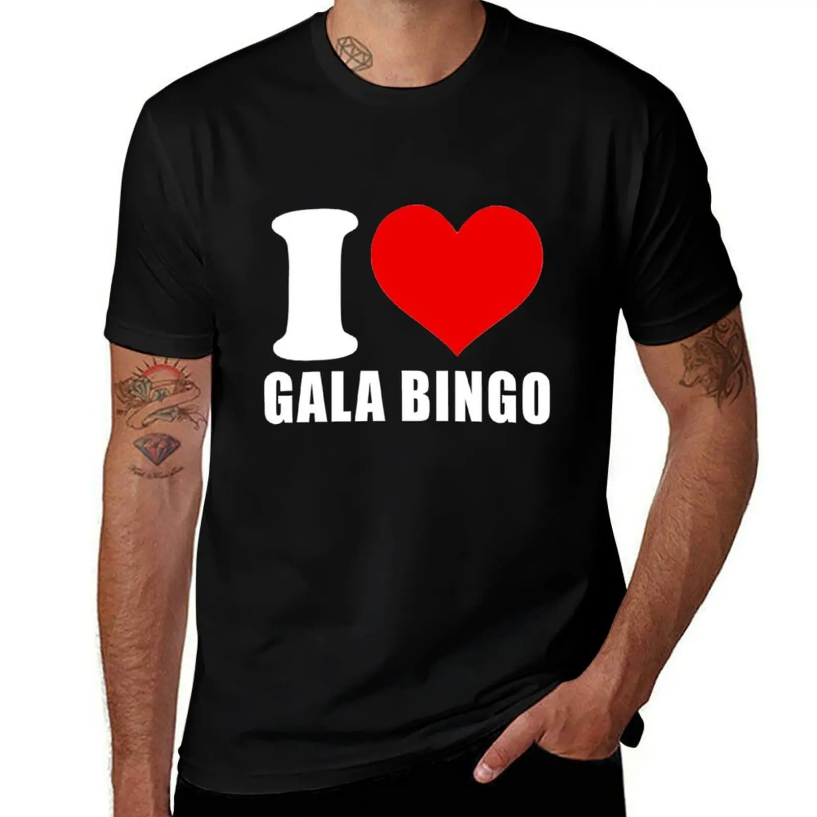 

I HEART GALA BINGO T-Shirt printed t shirts for man t shirt man luxury T-Shirt