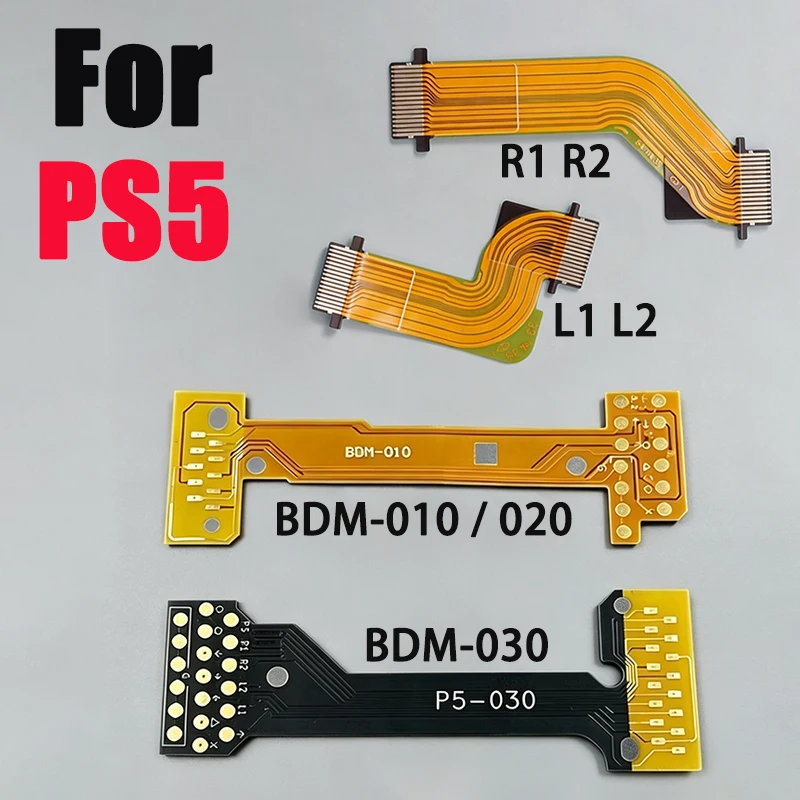Remap Mod Board FPC Flex Cable For PS5 Controller BDM-010 BDM-020 BDM-030 L1 L2 R1 R2 Trigger Remapper Ribbon Repair Parts
