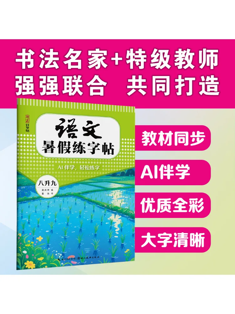 كتاب-Winshare الممارسة الصيفية الصينية نسخة الصف 8 إلى الصف 9