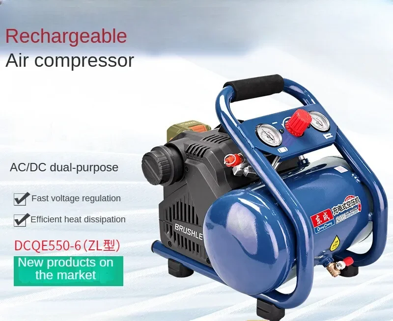 Portable Air Compressor Pump for Woodworking and DIY Projects