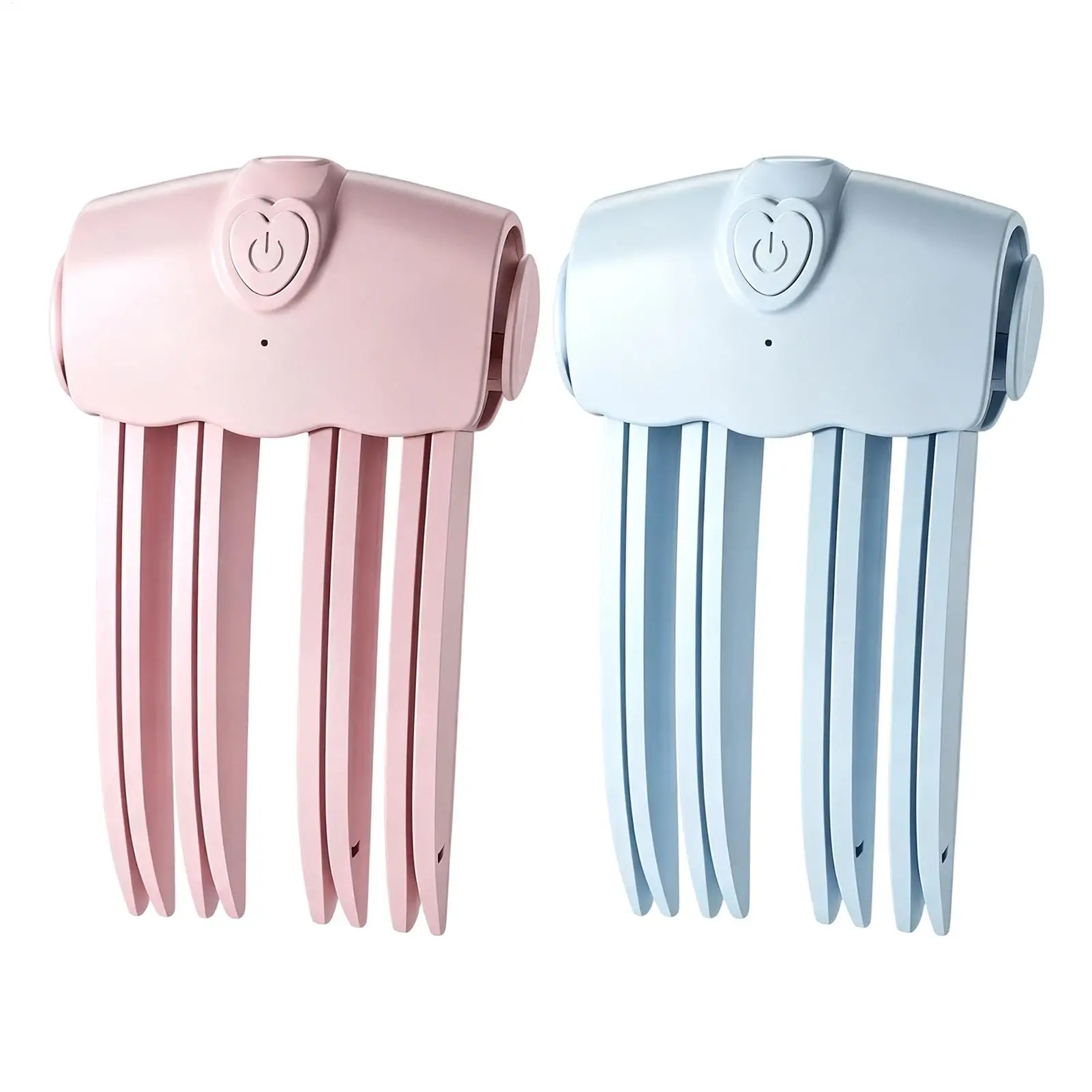 Wireless Heated Volumizing Root Lift Clip Flat Fine Hair Crown Lifting Styling Tool Comb Wireless Heated Hair Roller Portable
