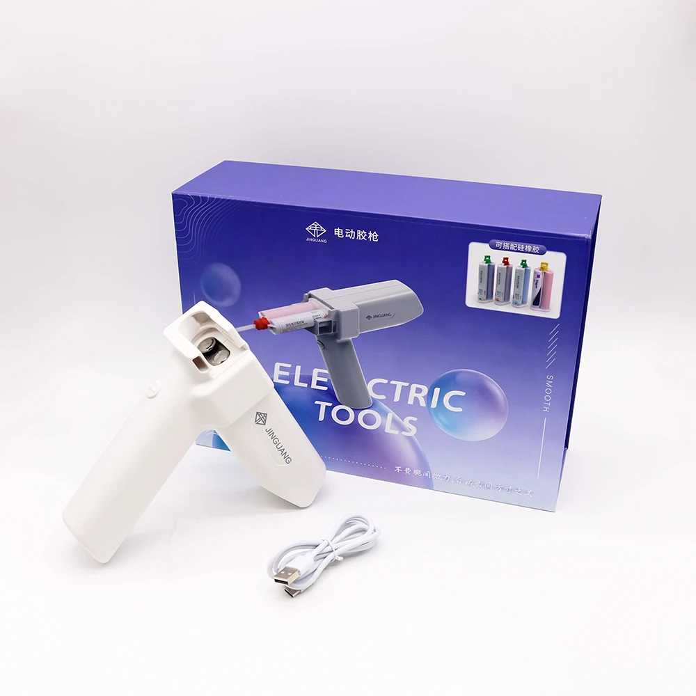 

1set Electric Dental Impression Cartridge Dispensing Gun Universal for All 50ml 1:1 Cartridges