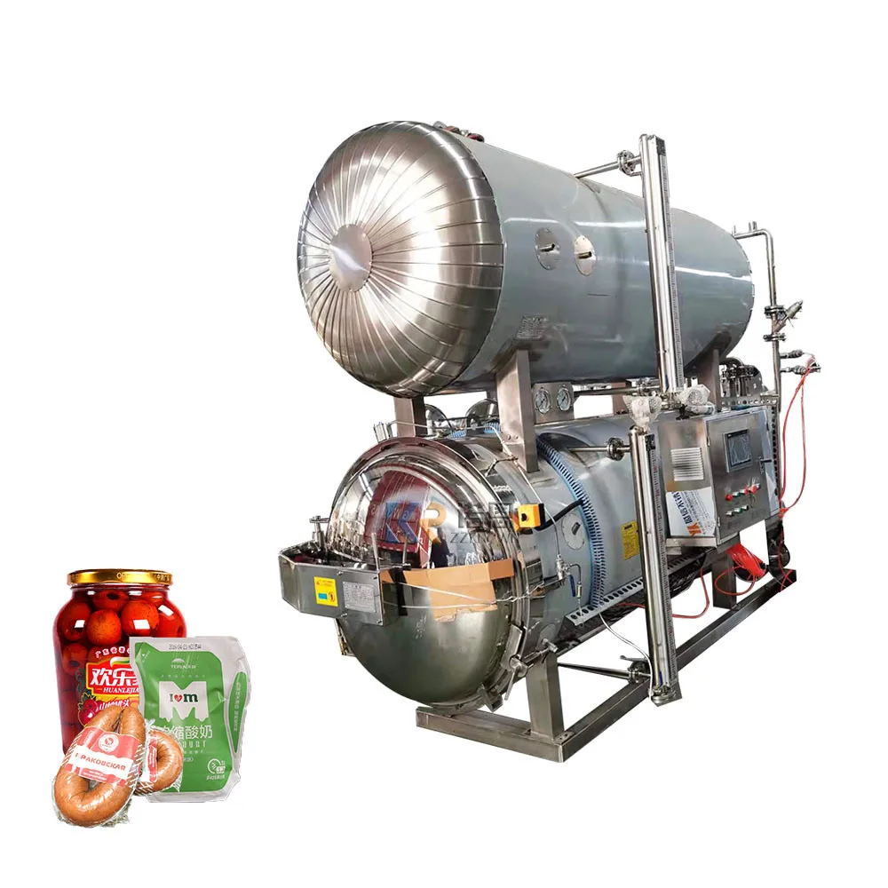 

Coconut Milk Processing Sterilizer Sterilizing Machine Canned Food Meat Retort Sterilizer Milk Yogurt Fogging Sterilizing Machin