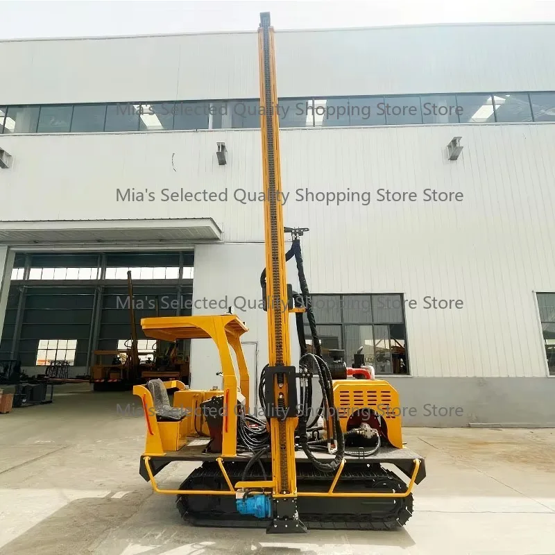 5kW Solar Panel & 4-Cylinder  Dual Power Off-Grid Photovoltaic Pile Driver Engine Pump Motor Core Components for Indonesia