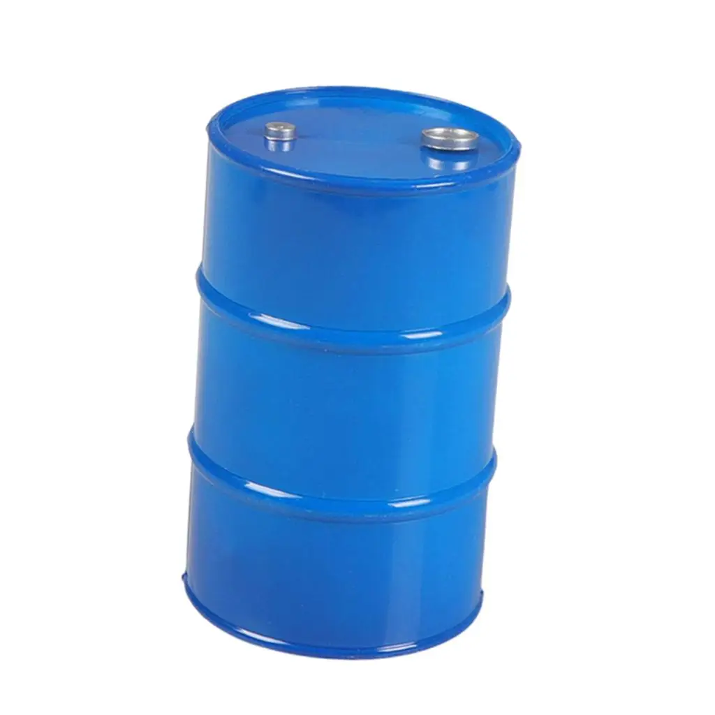 Oil Barrel Drum Realistic Plastic RC Car Decoration Model Accessory for 1 10 SCX10 90047 TF2 TRX4
