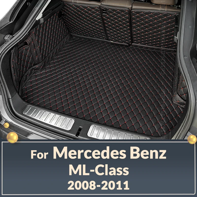 Car trunk mat for Benz ML class W164 2008 2009 2010 2011 cargo liner carpet interior accessories cover