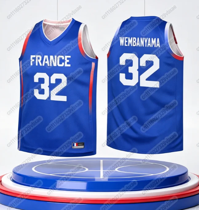 Outdoor Lighting Jersey - Camisetas de Baloncesto 2026 Francia 34