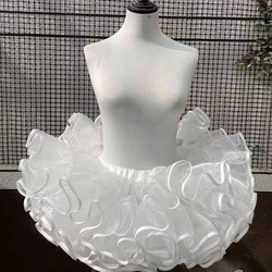 Verstelbare Taille Lolita Super Gevulde Petticoat tot 106 cm Zonder been Gewelddadige Rok Ondersteuning Zacht Garen Korte Eend Butt Japan