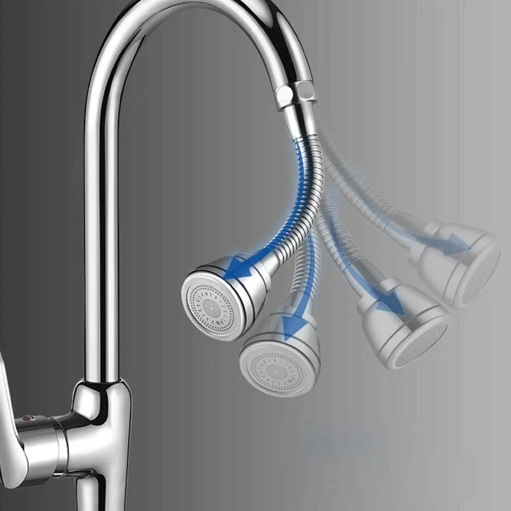 1pc Kitchen Sink Rotating Tap Extender Faucet With Hose Extension For Kitchen Sinks 360 Degree Rotating Nozzle
