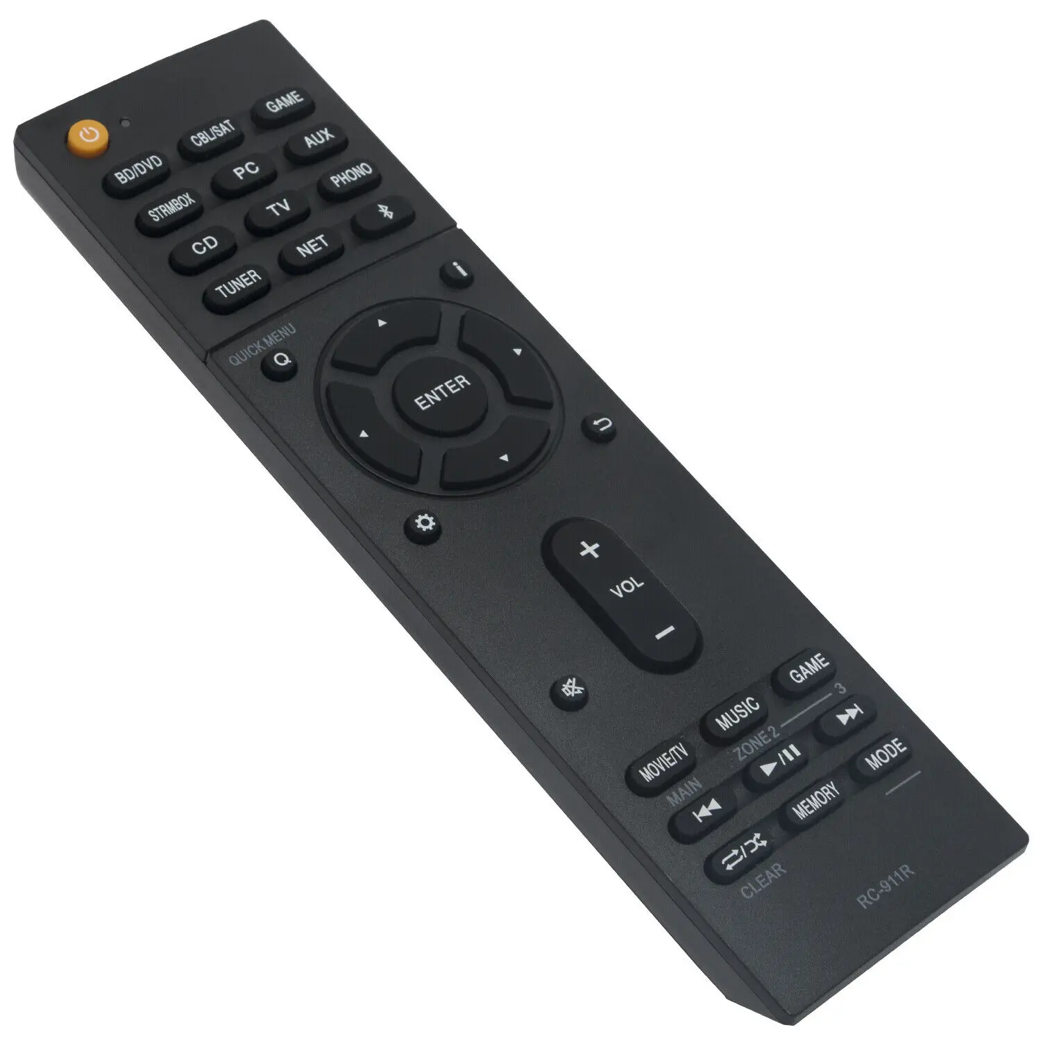 New RC-911R Replace Remote for Onkyo Receiver HT-R695 HT-S7800 TX-NR555 TX-NR575