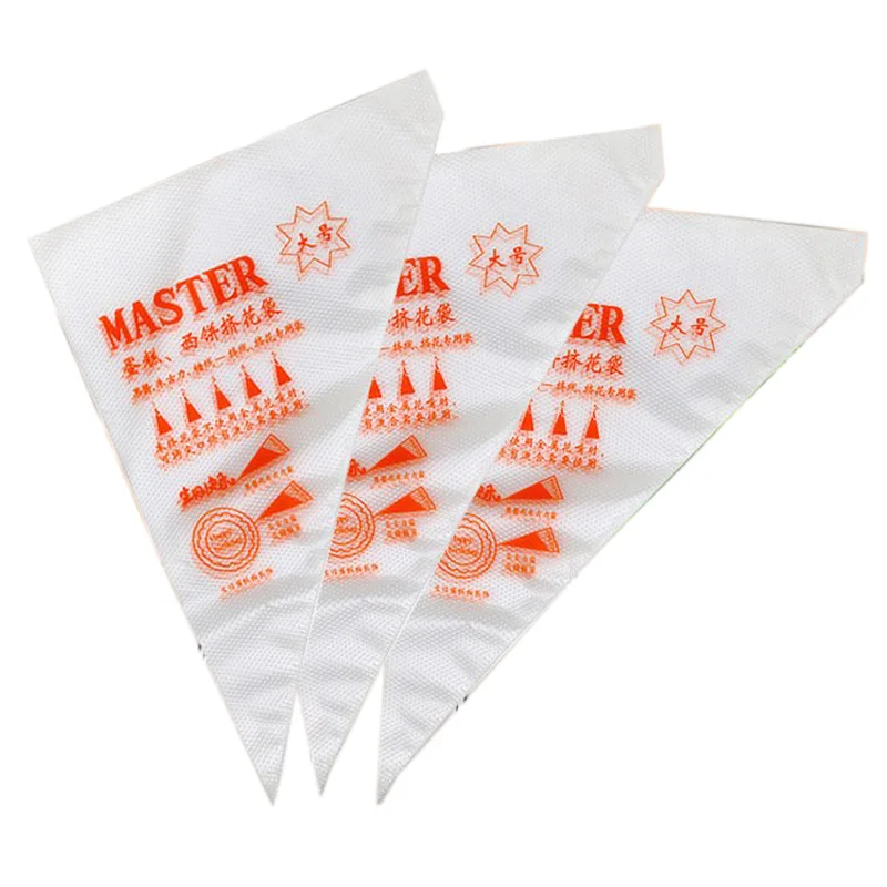 20PCS Disposable Pastry Bags Cake Cream Decoration Kitchen Icing Food Preparation Bags Cup Cake Piping Tools For Baking