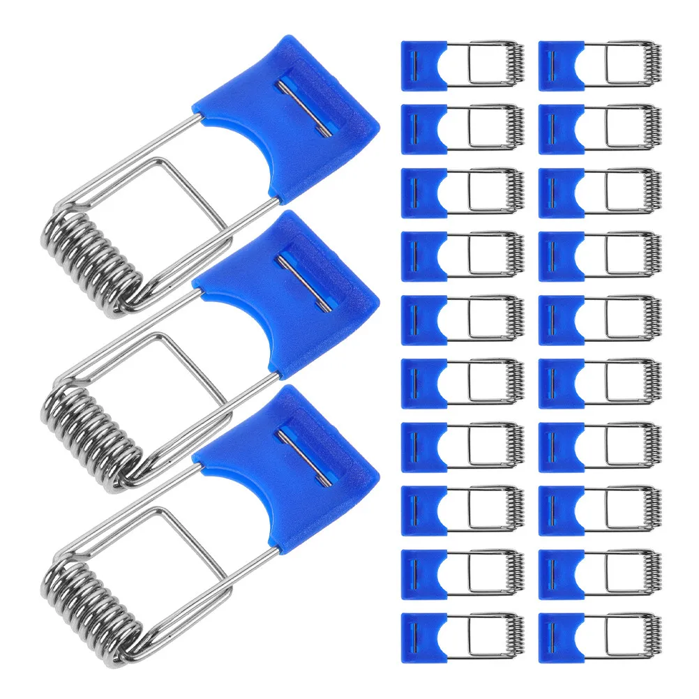 50Pcs Spring Clip Downlight Holder for LED Recessed Lighting Ceiling Light Panel Lamp Secure Installation Accessories