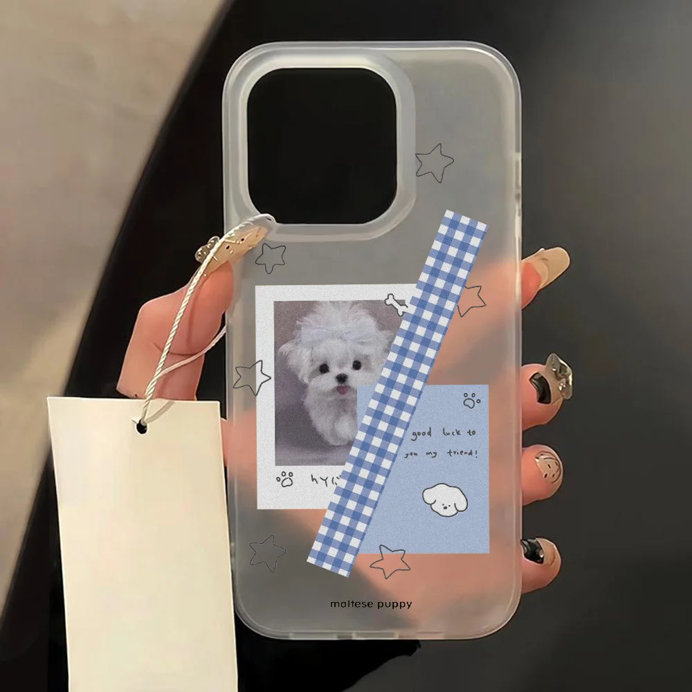 Cut Dog Phone Case For Samsung A56 S26 Ultra S25 Ultra A57 5G A55 A37 A17 S26 S24 FE A07 A35 A05s A16 Cover Shokproof Silicone