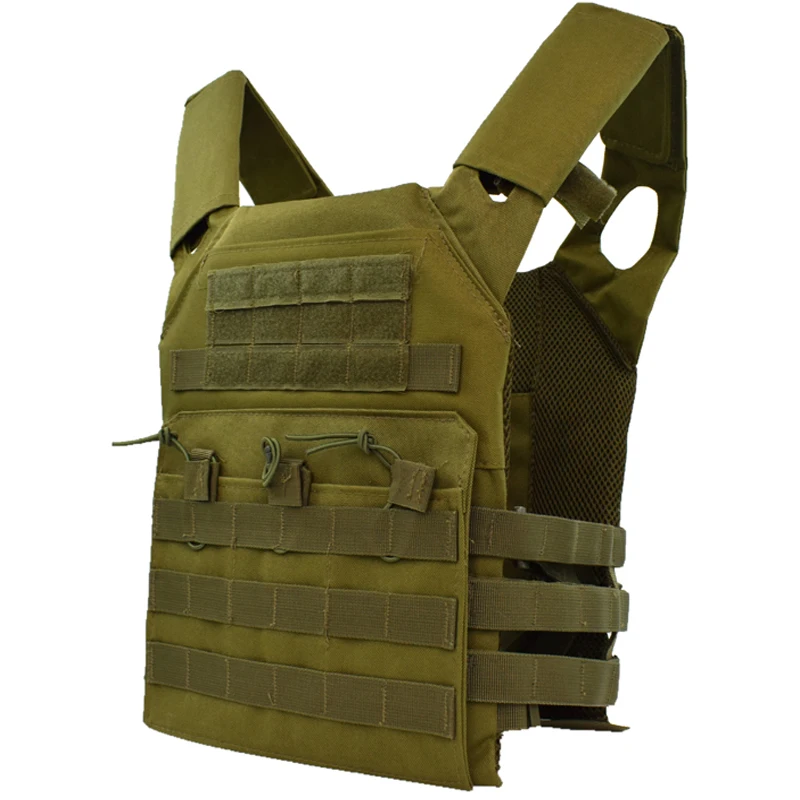 JPC Vest Tactical Molle Plate Carrier Vest Outdoor Paintball Airsoft Vest Hunting Body Armor Equipment