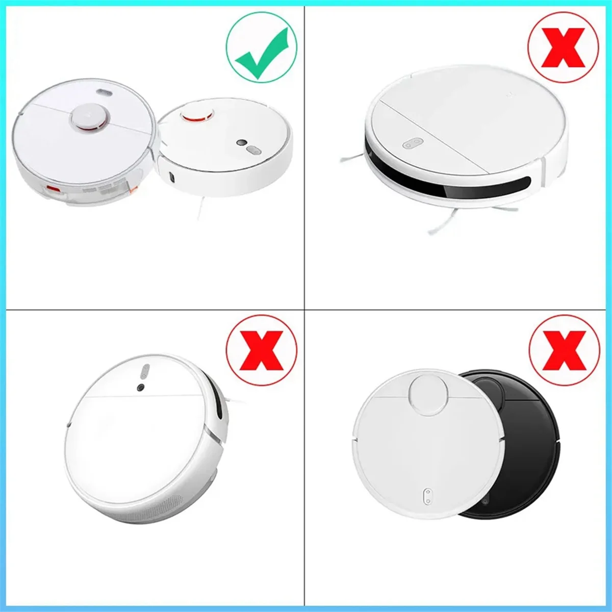 For Xiaomi Robot Vacuum X20+ / X20 Plus Replacement Parts Accessories_AC79