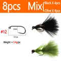 8pcs Mix color