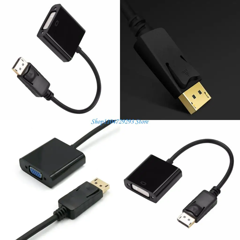 Y2GD High Clear to DVI Adapter Converters for Computer Connection