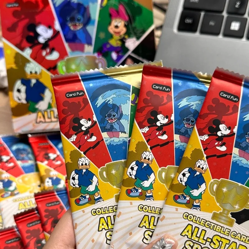 CARD.FUN مجموعة بطاقة للأطفال شخصيات فيلم الرسوم المتحركة الشهيرة المنافسة القوية لعبة بطاقة رياضية هدية عيد ميلاد