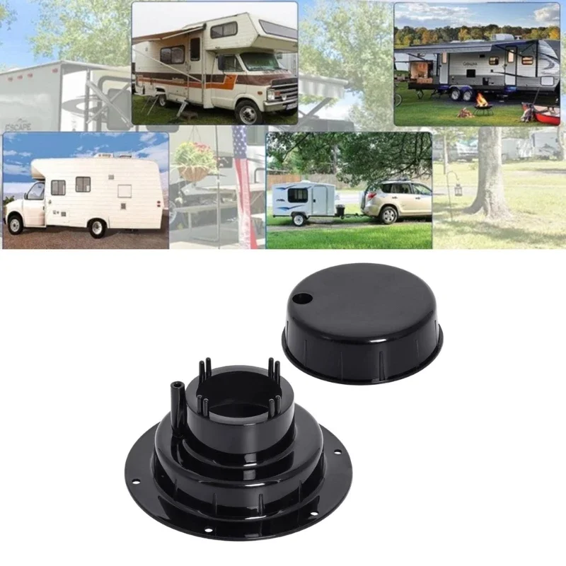 Campers Vent Top Cover Motorhome Sewer Pipe Ventilation Caps Travel Trailer Roof Vent Protections Caps Simple Installs D7YA