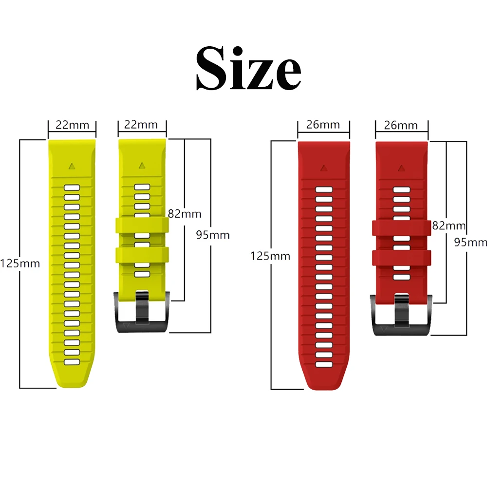 Per Garmin MARQ atleta Adventurer Golfer Captain Aviator Epix Gen 2 Strap Fenix 7 Quickfit 22 26mm cinturino in Silicone