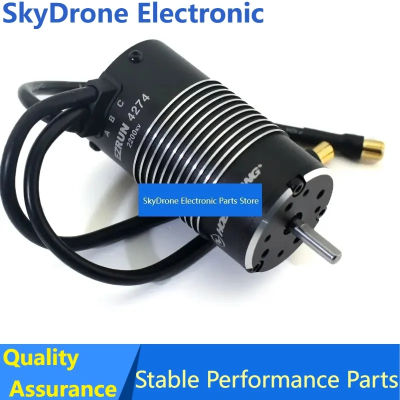 SkyDElHobbywing EzRun Max8 v3 150A Waterproof Brushless ESC T / TRX Plug + 4274 2200KV Motor +LED Programing for 1/8 RC Car Truc