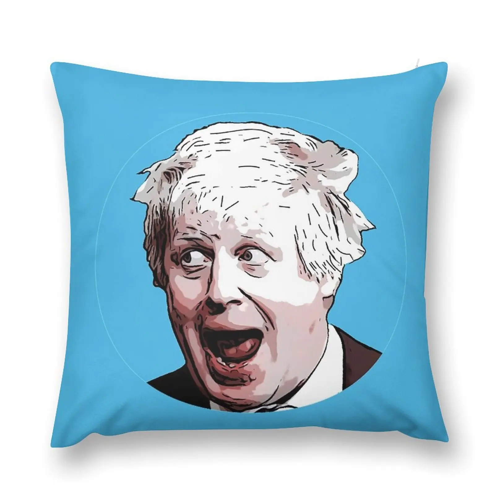 Boris Johnson British Prime Minister - t-shirt t shirt -Boris Conservative Uk Throw Pillow autumn pillowcase Sofa Cushion pillow