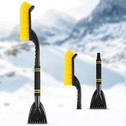 Car Snow Scraper Sweeping Shovel for Winter with Handle Auto Cleaning Brush Ice Scraper Remover Auto Windshield Accessori