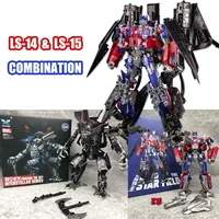 AOYI Transformation LS14 OP Commander LS15 Jetfire Skyfire Movie Oversize Alloy Combination KO Action Figure Robot Toys