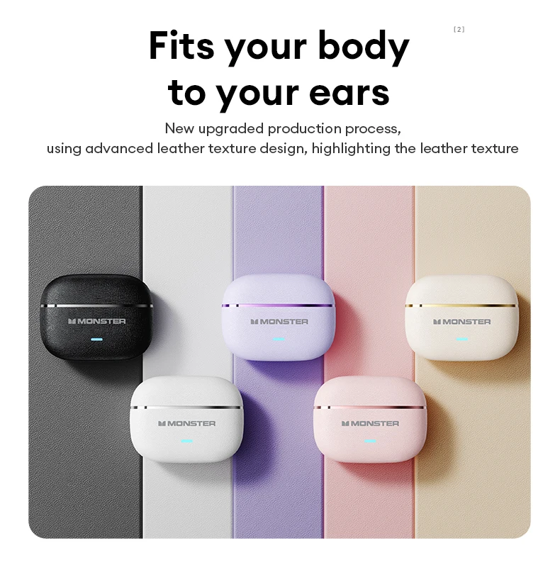 Choice Monster MQT65 OWS Bluetooth 6.0 Earphones Low Latency Earclip Bluetooth Headphones HD Call HiFi Music Game Sport Earbuds