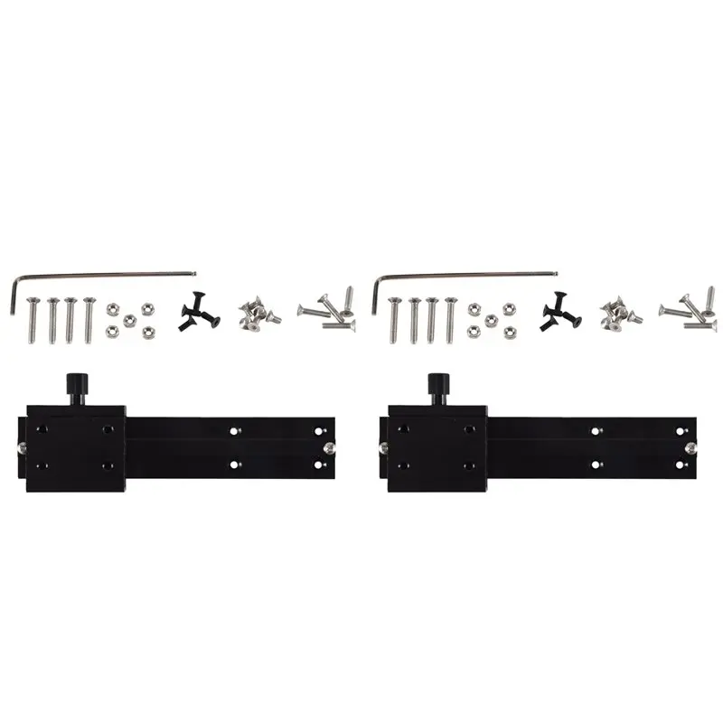 A85M 2X CNC Adjustable Module Mounting Frame Laser-Head Set For Laser-Head Focus For Laser-Machine Device Full Metal Black