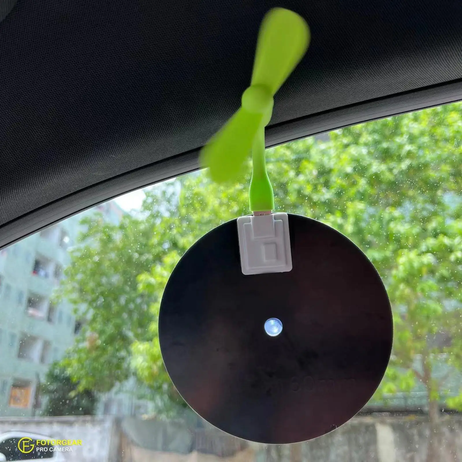 Solar Powered Panel Energy Saving USB Connection Portable 5W Mini Fan for Greenhouse Car RV Camping Outdoor