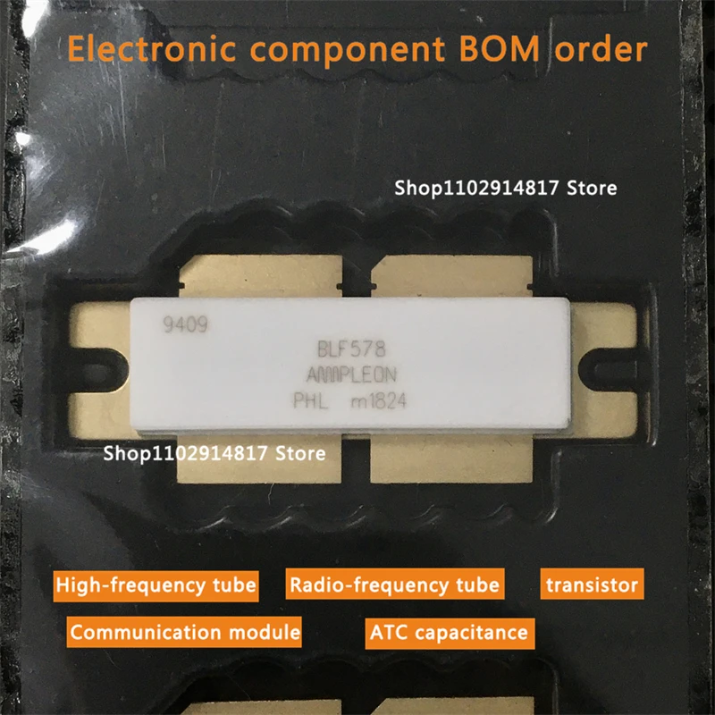 BLF578 High frequency tube RF tube Microwave element ATC Capacitor communication module, available from stock